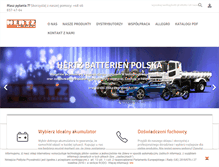 Tablet Screenshot of hertzpolska.pl